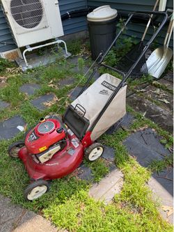 Gas mower - free
