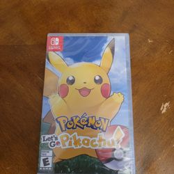 NINTENDO SWITCH POKEMON LET'S GO PIKACHU