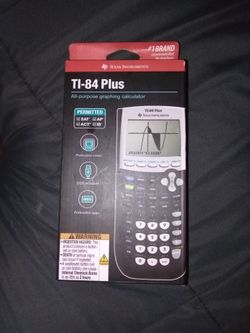 Texas instrument TI-84 plus