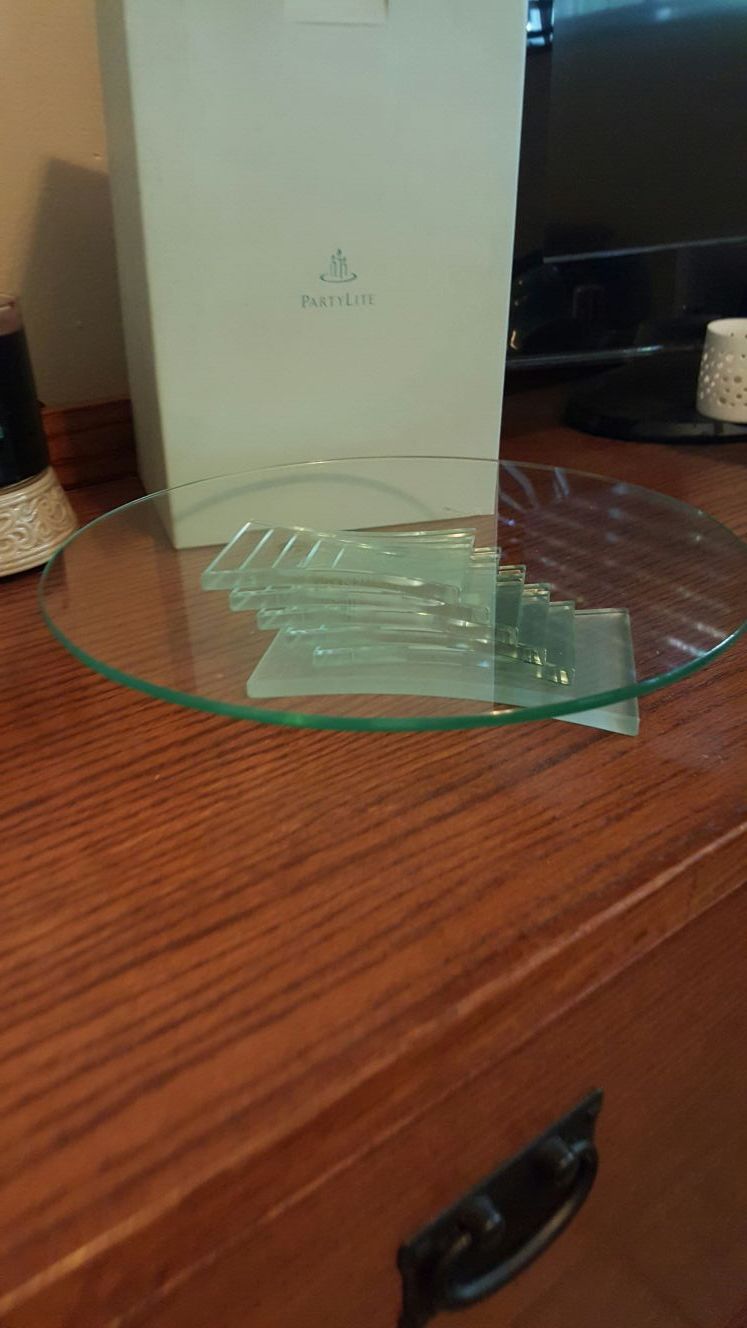 PARTYLITE STRATUS 3-WICK OR MULTI DISPLAY CANDLE HOLDER #P7725 -RETRED!
