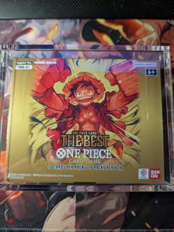 One piece PRB-01 booster box w/ acrylic case