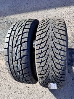Pair (2) 215 55 17 Winter Tires 