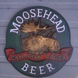 Moosehead Beer Sign