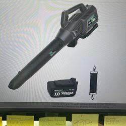 Cordless Grass & Leaf Blower!