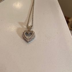 Diamond Heart 1 Carat White Gold