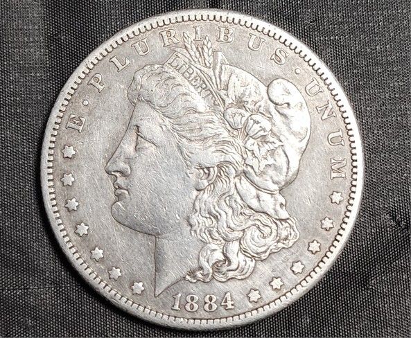 WoW! 1884 S Morgan Silver Dollar ~! VERY RARE AU+++ ORIGINAL!