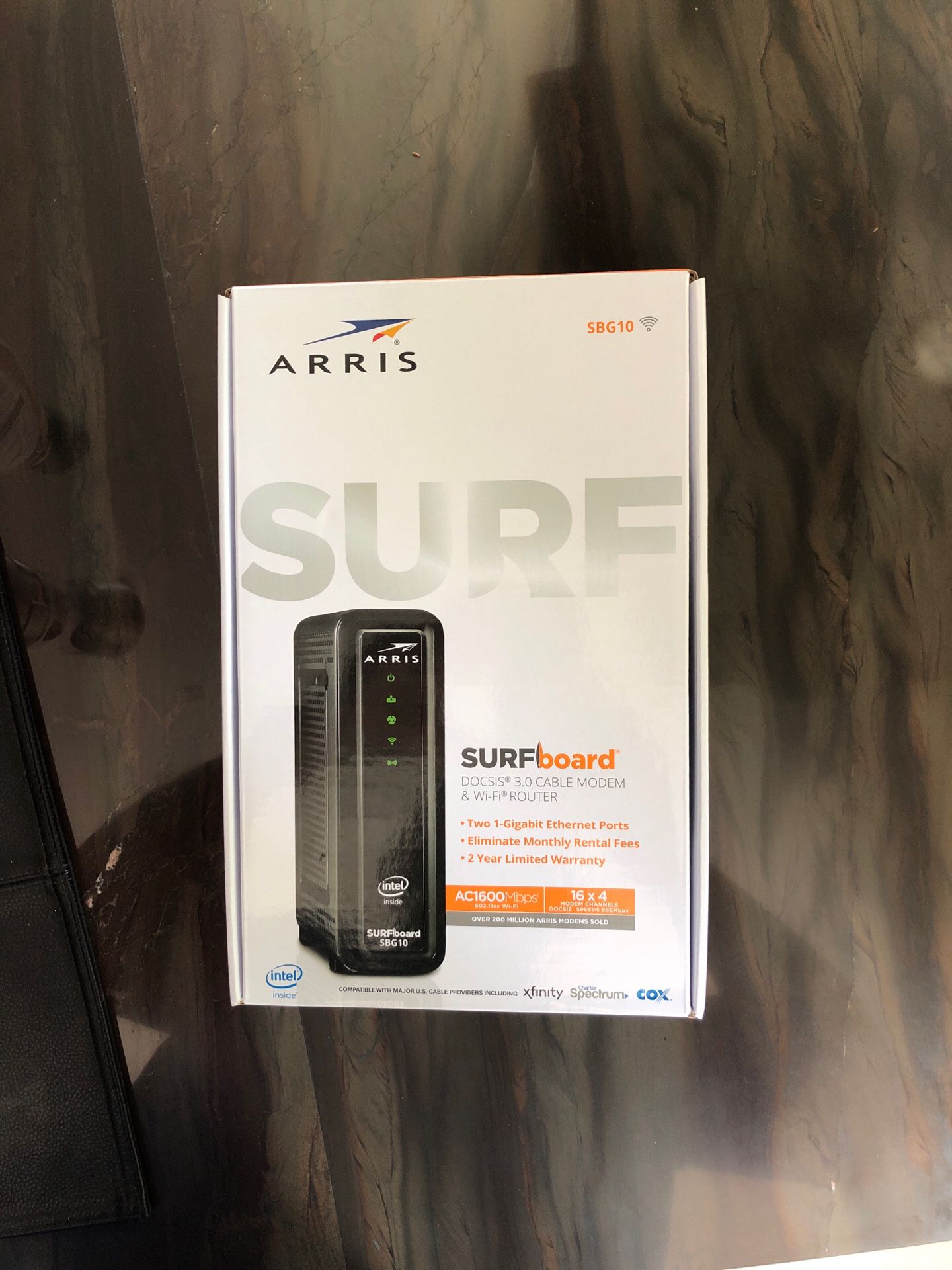 Arris SBG10 Cable Modem & Wi-Fi Router