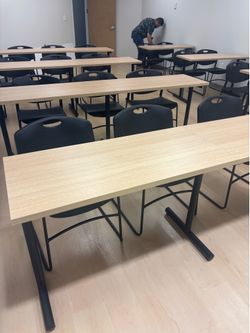 Training tables many sizes and colors