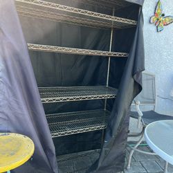 Steel Shelves With Cover