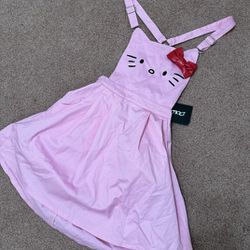 New Xs Hello Kitty Pink Dolls Kill Dress Festival 
