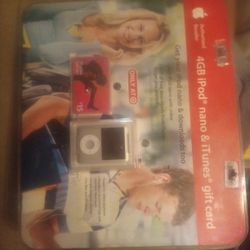 Apple 4GB  iPod ñano-& iTiunes