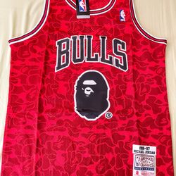 BULLS x BAPE Jersey - Medium