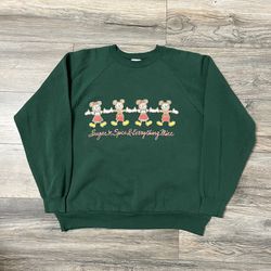 Vintage Disney Christmas Sweatshirt XL