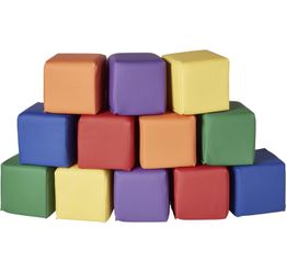 12 Giant Foam Building Blocks