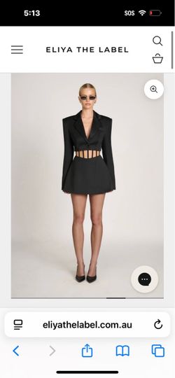 TAYLEN BLAZER | BLACK