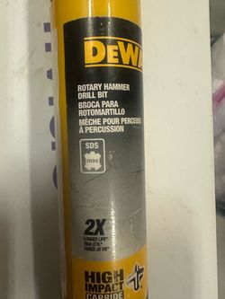 Dewalt rotary hammer drill bit. 3/4”x36” new