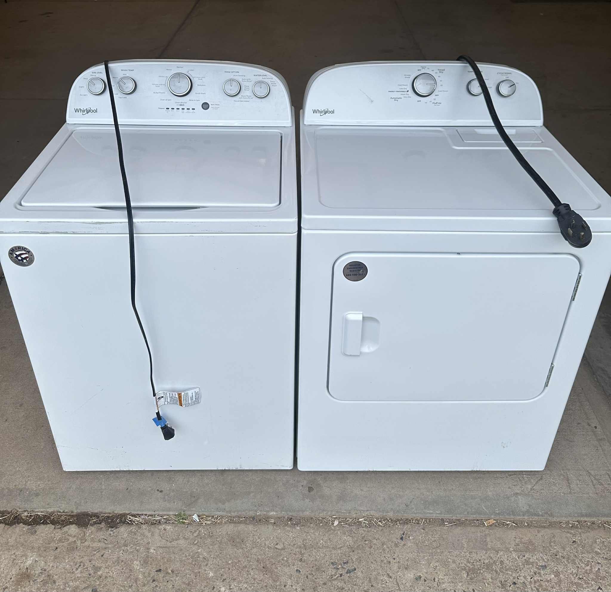 Washer And Electric Dryer Whirlpool