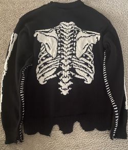 Saint Michael x VLONE Bone Knit Sweater for Sale in Lawrenceville