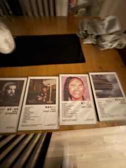 Drake album cover with frames