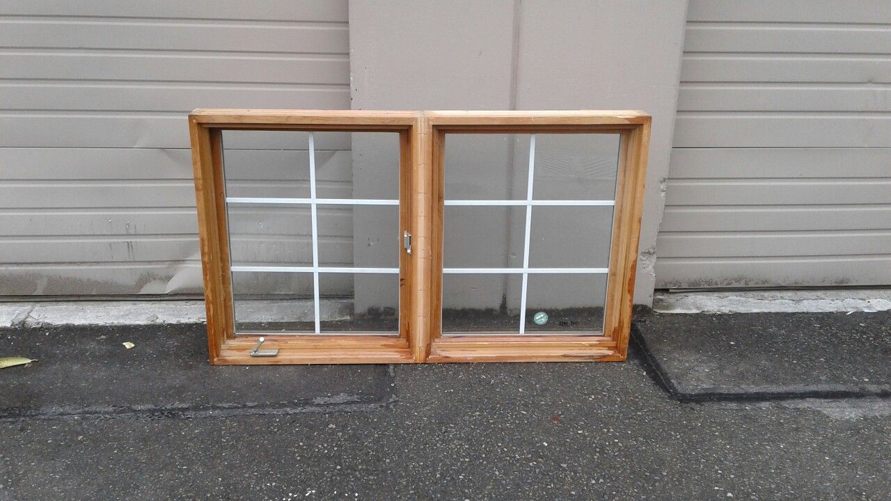 Castment  Window wood 5ftx3ft