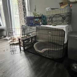 Large 2-door Dog Kennel