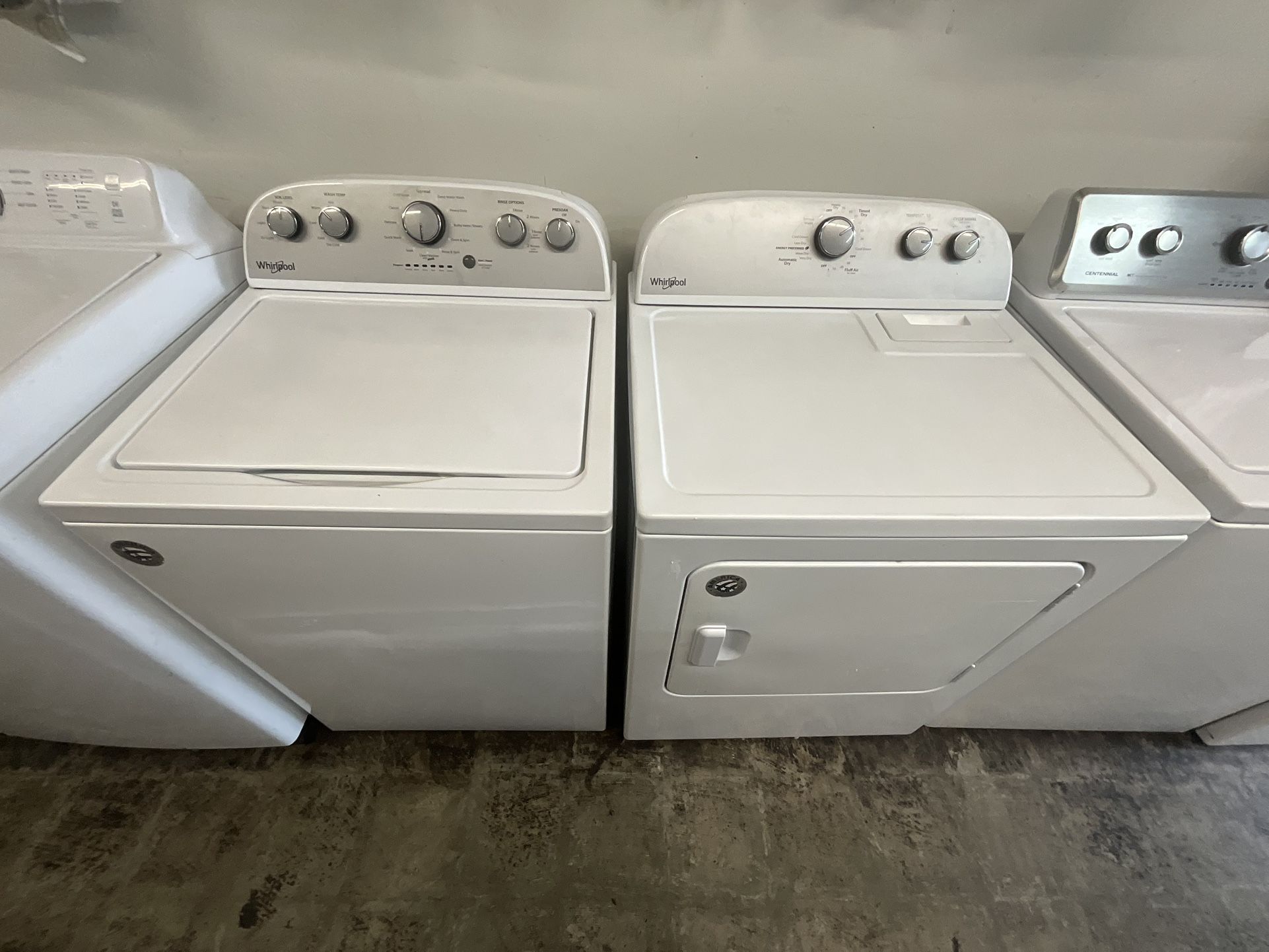 Whirlpool Washer And Dryer Set