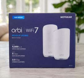 NETGEAR Orbi WiFi 7 Mesh System (360 Series)