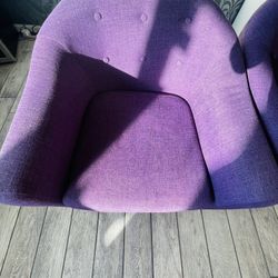 Wayfair Purple Accent Armchairs