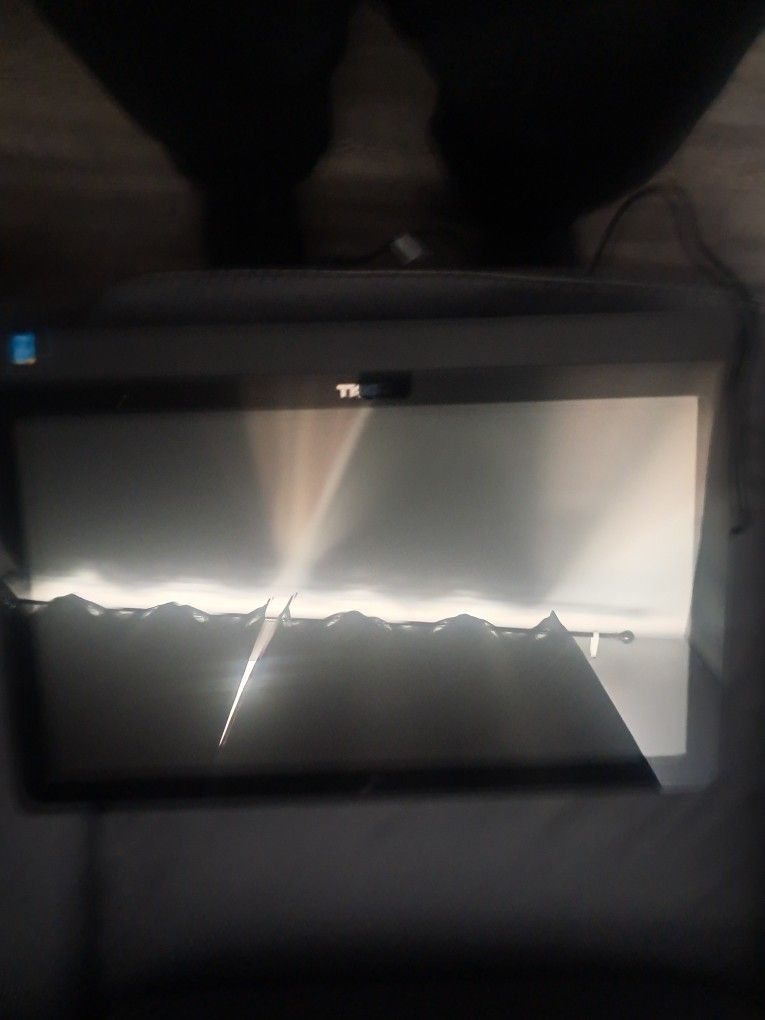 Monitor and Keyboard