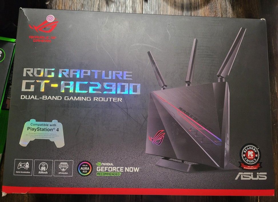 Asus Rog Rapture GT-AC2900 RGB Esports Gaming Router