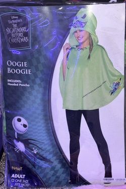 Oogie Boogie Hooded Poncho