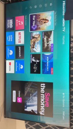 50in Hisense Roku TV