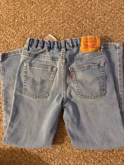 Levi's blue kids jeans size 7 years