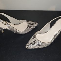 Cole Hann Size 7B  Snake Skin Heel