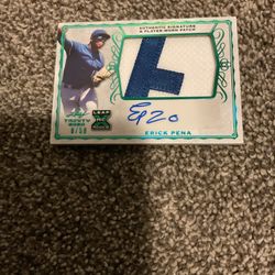 Erick Pena Baseball Card