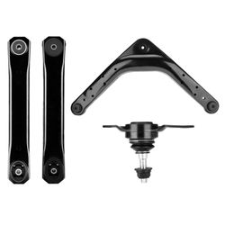 Rear Upper Lower Control Arm Assembly Fit for 1(contact info removed) Jeep Grand Cherokee with Rear Upper Ball Joints 