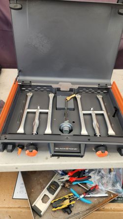 Blackstone Adventure Ready 12"x14" Propane Camping Griddle with Side Burner