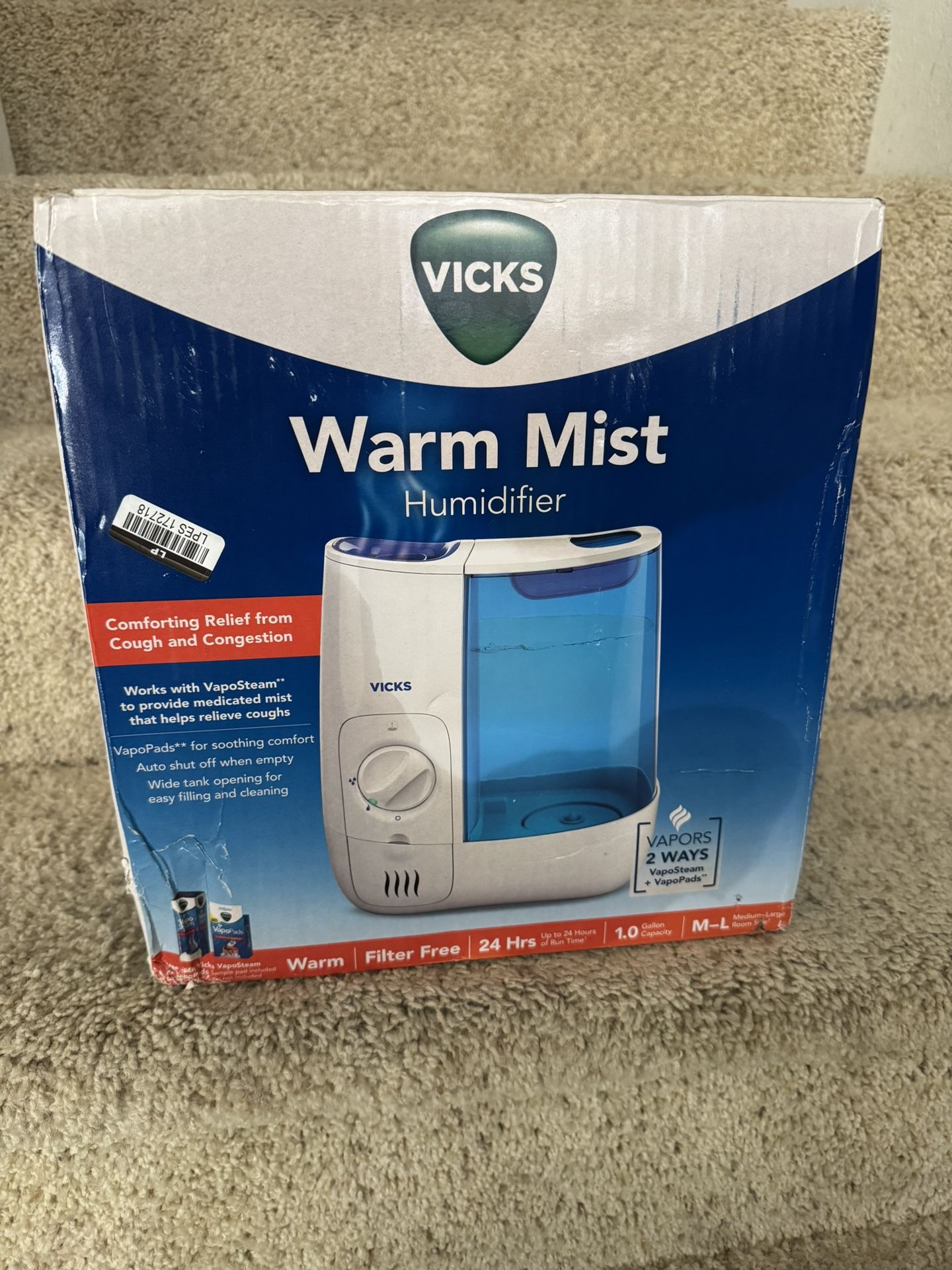 Vicks Warm Mist Humidifier