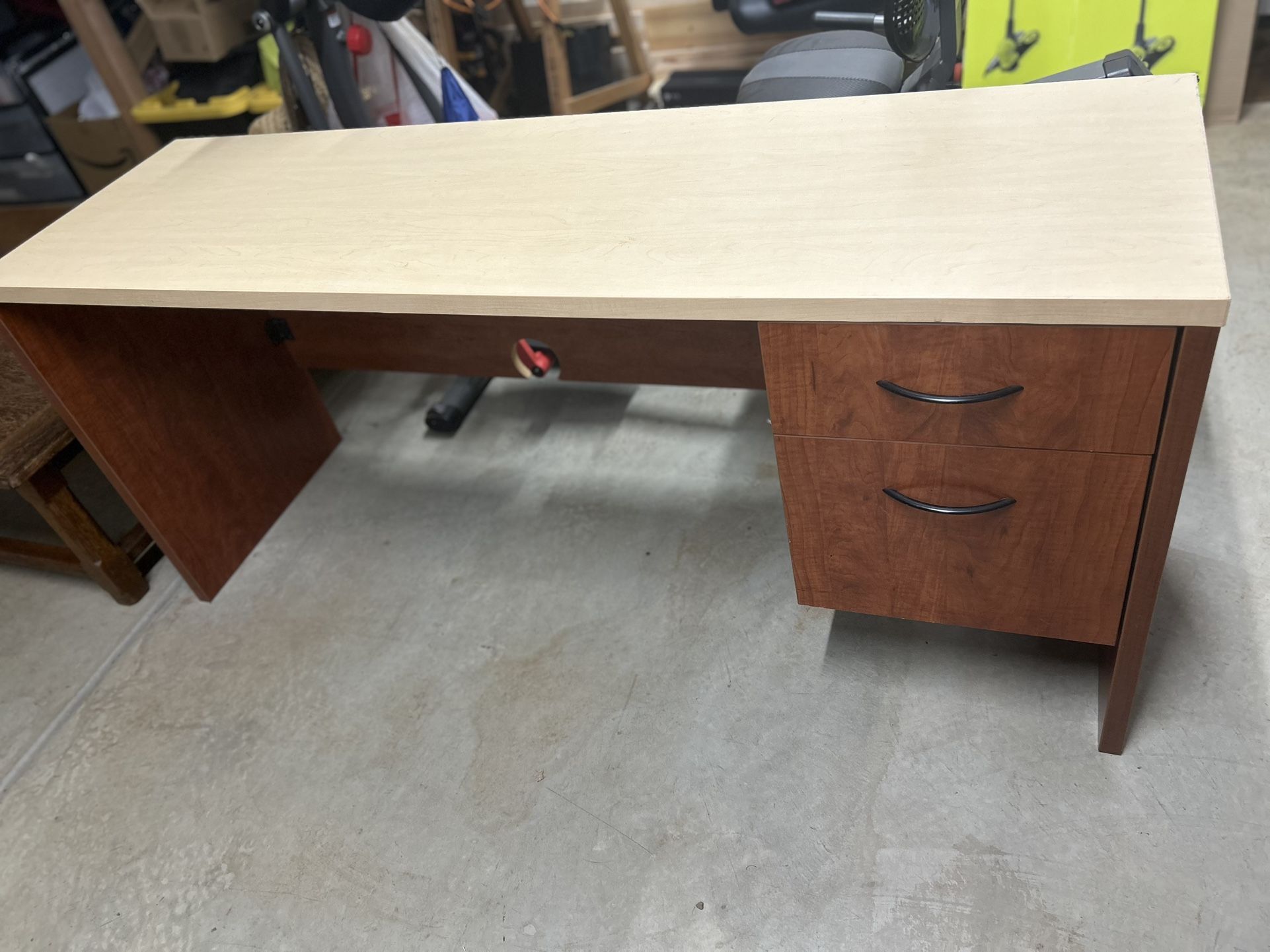 Used Two-Toned Office Desk