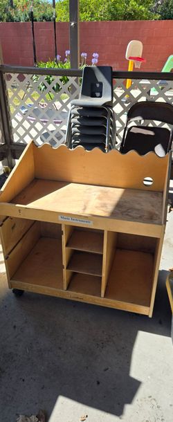 Lakeshore classroom organizer storage with wheels