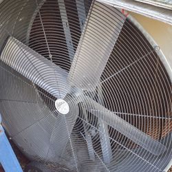 Maxxair Bf36dd Grey 36-Inch High Velocity Direct Drive Drum Fan Industrial Fan  