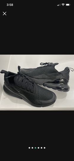 NIKE AIRMAX 270 BLK MEN 11 /  WOMEN 12.5 “NEW”