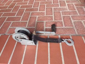 Boat Trailer Winch 2000lb