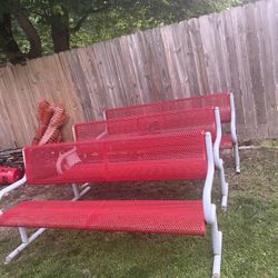 Metal Benches 