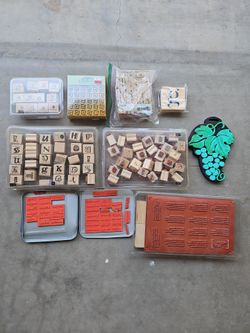 Stampin Up Stamp Sets - Letters