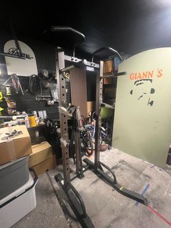 Power Rack Squat Cage with Pull-Up Bar