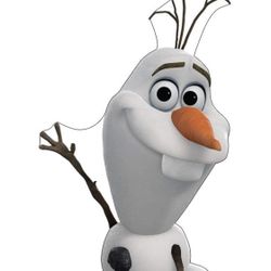 Frozen 2 Olaf Cut Out Board