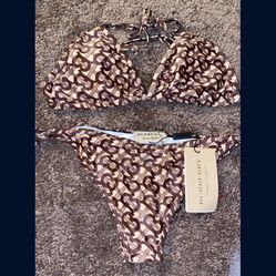 BURBERRY BIKINI SIZE MED 