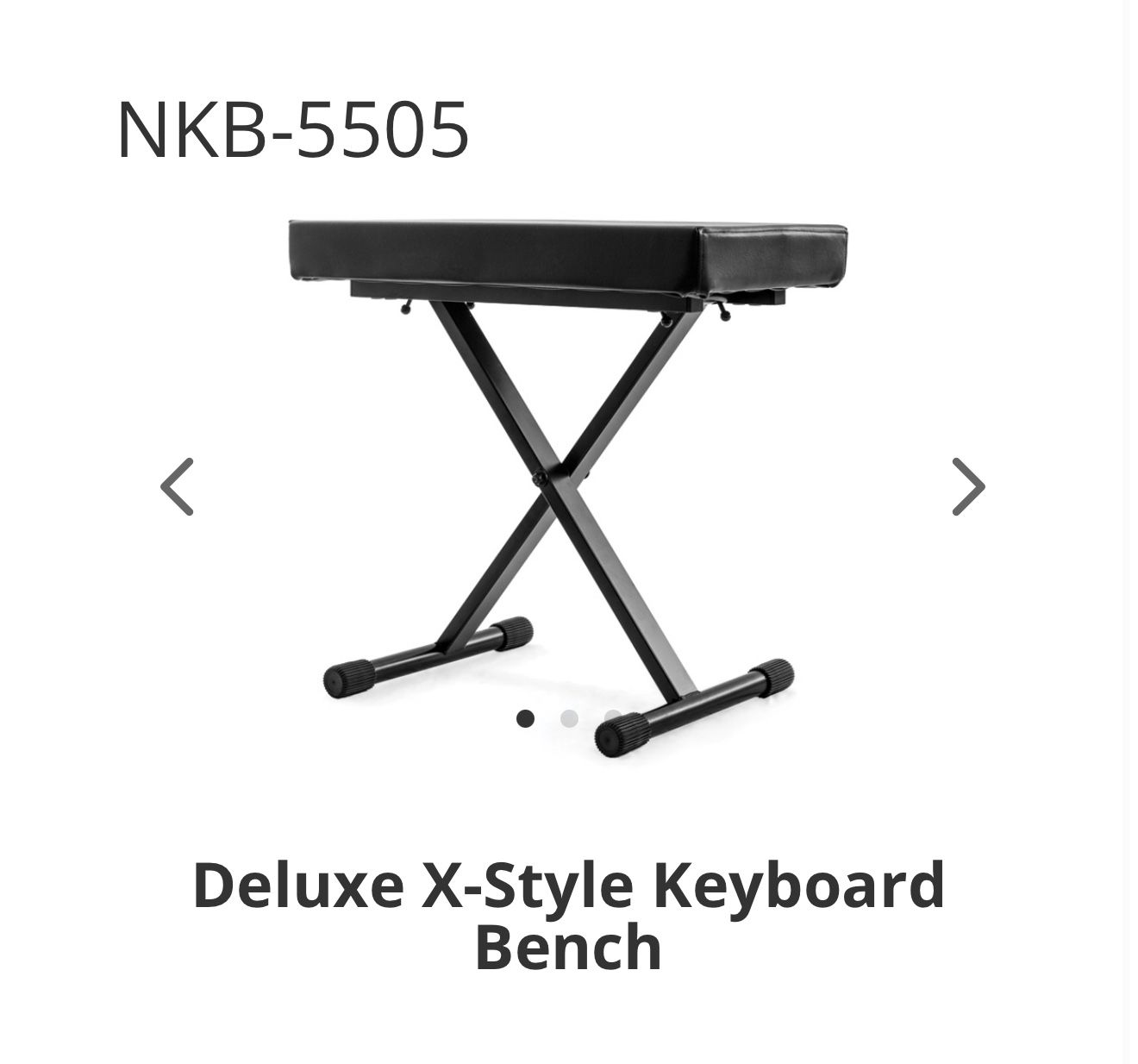 Piano Bench (Keyboard Bench)