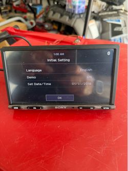 Sony xav-ax150 double din radio